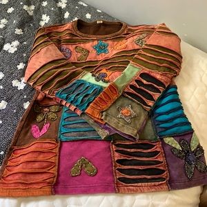 Multicolored shirt from Nepal